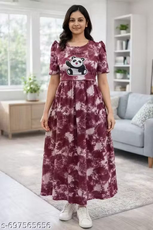 Women's Maternity Feeding zipless,Lounge wear,Nighty