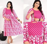 Women Peosin Maternity Feeding Kurti/Dress