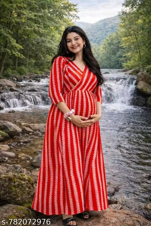 Maternity Dresses "Maternity Gown for Baby Shower