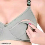 women cotton non padded mother bra pack of 3