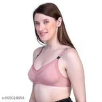 Women’s Cotton Feeding Bra – Non Padded, Pack of 3