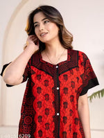 Women's Cotton Nighty, Premium Quality Nightgown,