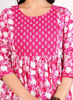 Women Peosin Maternity Feeding Kurti/Dress