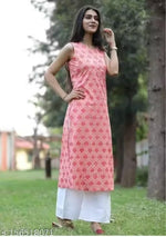 Printed kurta palazzo set