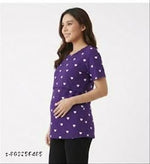 Women Zipless Feeding T-Shirt pregnancy dress for women