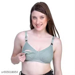 Women’s Cotton Feeding Bra – Non Padded, Pack of 3