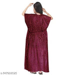 WOMEN Premium quality COTTON ZIPPER NIGHTY /NIGHTY FOR WOMEN  (Pack of 2)