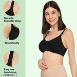 Evamomies Cotton-Lycra Non-Wired Feeding Bra