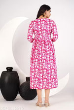 Women Peosin Maternity Feeding Kurti/Dress