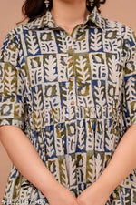Viscose Rayon Feeding Kurti Dress
